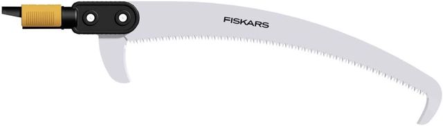 Fiskars Nettoyeur de gouttière, Avec grattoir et brosse ajustables, Tête d'outil QuikFit, Largeur: 4,5 cm, Noir/Orange, QuikFit, 1001414