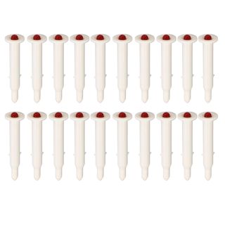 Dioche et Minuterie de Dinde 20 Pièces Thermomètre à Rôtir Jetable pour Volaille/poulet, Thermomètre de Cuisson Précis, Outil de Cuisson Facile à Brancher, Essentiel de Cuisine