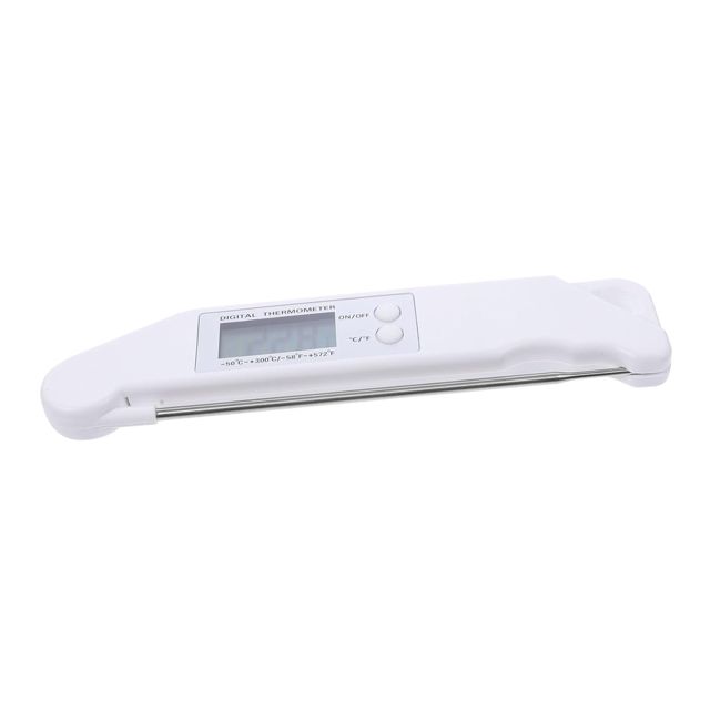 Thermomètre à Viande pour Barbecue Numérique Cuisine Blanc