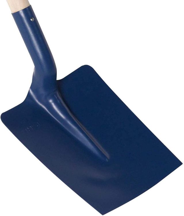 Pelle Saint-Étienne Carrée sans Manche, 23cm Largeur, Bleu, Acier allié, Acier, Acier au bore, Pelle, Outils perrin, Flat Shovel, Outils/Jardin