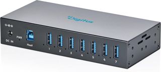DIGITUS Hub USB Industriel – 4 Ports – USB 3.2 Gen1 – 5 Gbit/s