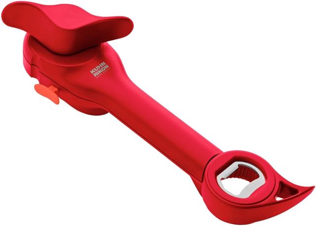 KUHN RIKON Auto Safety Master ouvre-boîte universel, rouge