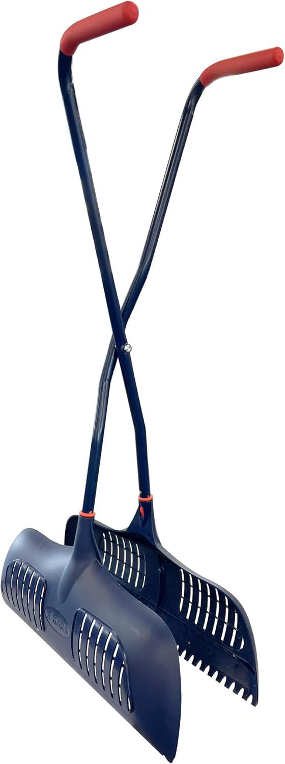 Spear & Jackson LEAFGRABBER – Ramasse-Feuilles en Plastique – 920 mm de Long, Lames de 500 mm, Poignées Antidérapantes – Idéal pour Feuilles, Herbe et Déchets de Jardin