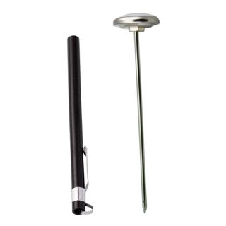 BESPORTBLE Thermomètre Cuisine Acier Inoxydable Mini pour Lait et Café Haute Précision Sans Pile Lecture Rapide pour Usage Domestique et Professionnel