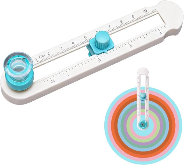 Diamètre de 2-20cm Réglable Decoupe Cutter Rotatif Circulaire Coupe Papier