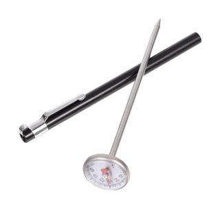 POPETPOP Thermomètre Acier Inoxydable pour Lait Précision de Cuisson pour Café et Nourriture pour Utilisation Cuisine et Barbecue