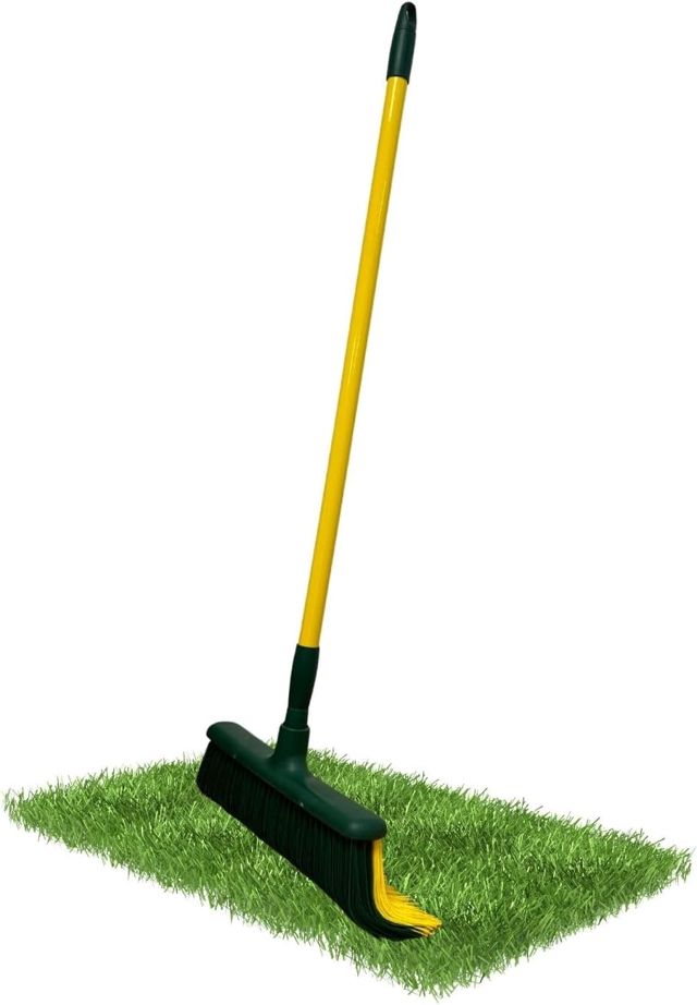 PLANTAWA Pack de Brosse avec Manche Extensible | Brosse pour balayer Gazon Artificiel avec Manche réglable 0,80/1,40 m | Idéal pour l'entretien et l'entretien de Gazon et Tapis