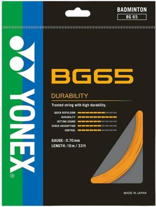 Yonex BG-65 Orange Badminton String