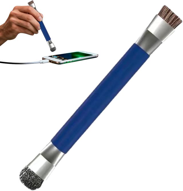 Petite Brosse De Nettoyage,Double Tête Anti-Poussière De Précision