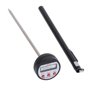 Cocoarm Thermomètre à Viande Numérique, Thermomètre de Cuisine à Sonde en Acier Inoxydable, Haute Précision, Conception de Poche Portable, -58 ° F à 572 ° F, pour Test d'eau d'huile de Cuisson de