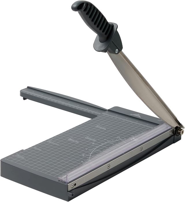 A4 Massicot à Guillotine 30 cm,10 feuilles,Gris Foncé