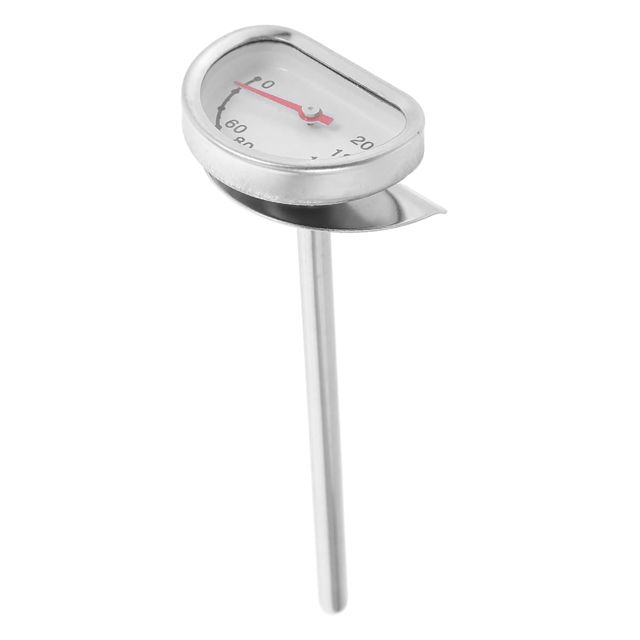POPETPOP Thermomètre à Friture Résistance Haute Température Lecture Instantanée avec Support en Acier Inoxydable Cuisine Maison et Pâtisserie