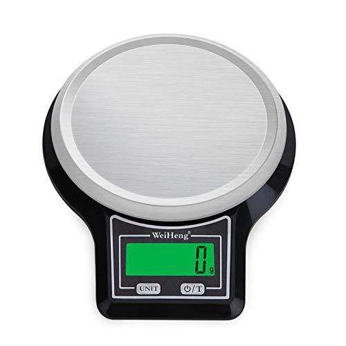Balance de cuisine numérique - 3 kg / 0,1 g - Balance de cuisine électronique avec écran LCD - Grammage précis - Design fin - Fonction tare