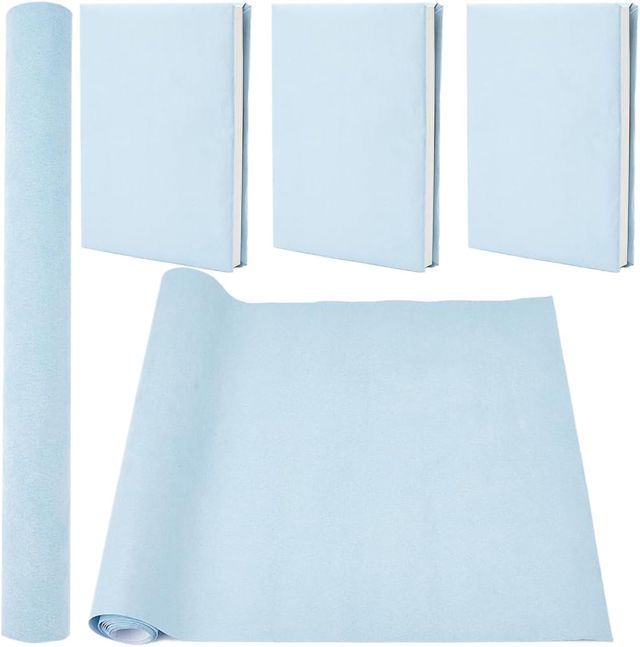 craspire 51 x 11.8 Toile de Livre en Daim Vert Sarcelle pour Reliure de Livres A4-A8 Surface en Tissu avec Support en Papier Couverture de Livres Album Scrapbooking Archivage Bricolage Couverture