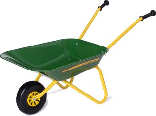 Rolly Toys John Deere 271986 Brouette pour Enfant (brouette, Bol en métal, poignées en Plastique, Enfants à partir de 2,5 Ans) Vert