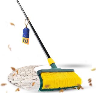 Novaliv Balai à Griffes avec Manche 30 cm Jaune