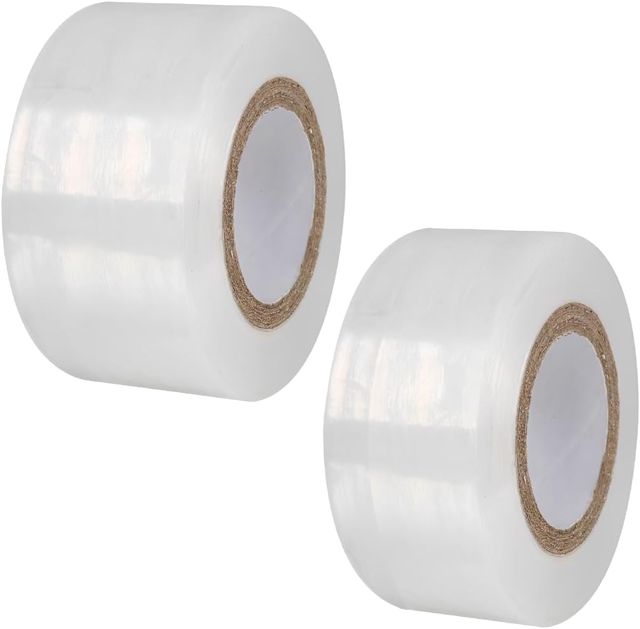 Ruban de Greffage Extensible, 2 Rouleaux Ruban de Greffe d'Arbre Autoadhésif pour Jardinage, Bande de Greffage pour Arbres Fruitiers et Plantes de Pépinière (3cm & 6cm)