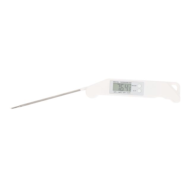 Alipis 1 Pièce Thermomètre de Cuisson Étanche Thermomètre Électronique pour Viande pour Barbecue Cuisine Affichage LCD pour Lecture Rapide Secondes