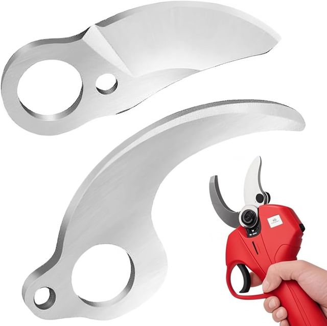 2 Pièces Lames de Rechange pour Sécateur Électrique, Lame Fixe et Lame Mobile, 28mm, 1 Paire