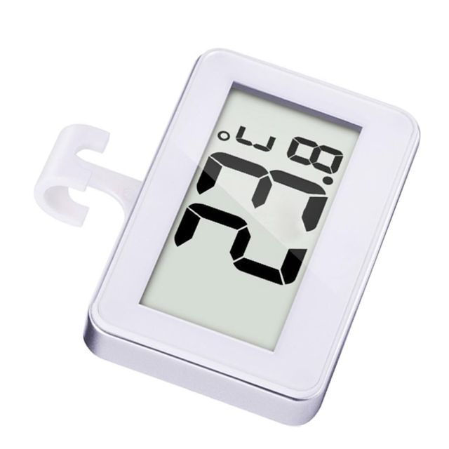 TOYANDONA 2pièces Thermomètre Digital Réfrigérateur Magnétique Étanche Haute Précision avec Indicateur de Froid C pour Intérieur Congélateur Cuisine