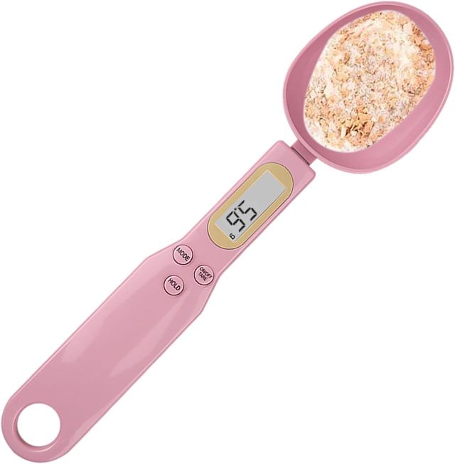 Cuillère numérique, Balance numérique de Cuisine, Précision élevée, Affichage LCD, Fonction Tare, Mesure Multi-Types, Noir, Plastique, 500 g/0,1 g, Portable, pour Solides, liquides et poudres