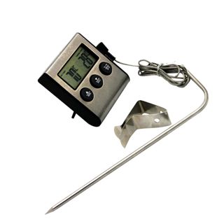 Thermomètre à Viande Cuisson, Four et Barbecue avec Clip