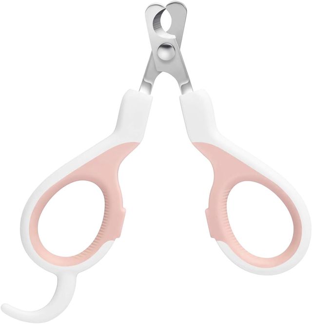 Coupe Griffes Chat Professionnels, Coupe Ongle pour Chiot Lapin Oiseau et Petits Animaux（Rose）