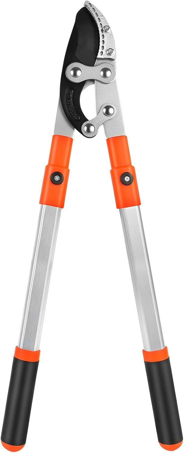 Coupe Branche Telescopique 69-107cm, Sécateur Long Manche