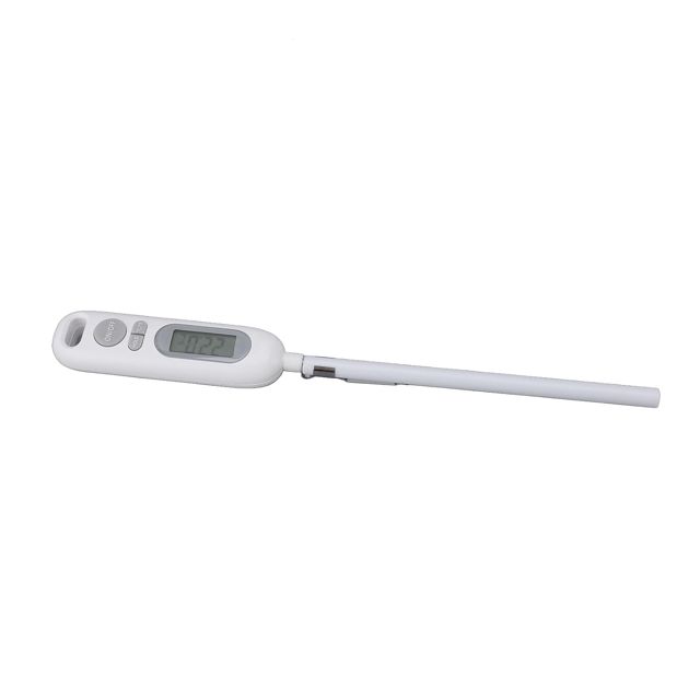 Cocoarm Thermomètre Alimentaire Numérique à Sonde en Acier Inoxydable, Thermomètre à Viande, Sonde de 141 Mm, 58 °F à 572 °F, Lecture Rapide pour Griller, Cuisine, Barbecue, Eau, Huile