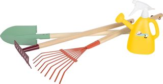 small foot Set d'outils de Jardinage avec arrosoir « Tiny Garden », Set de Jardinage, dès 3 Ans, 12663