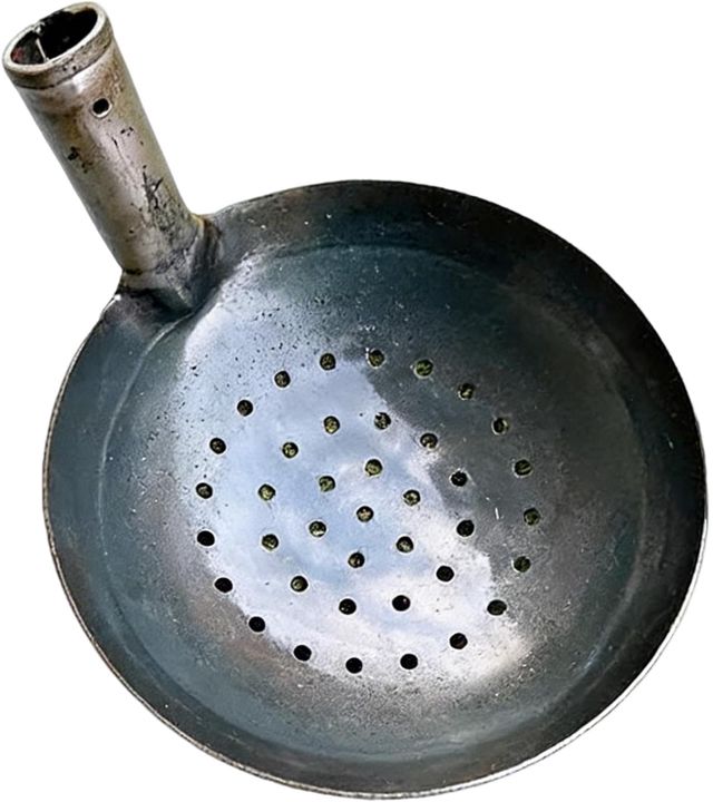 Pelle À Boue en Métal - Outil De Nettoyage De Fosse Septique | Louche D'extérieur pour Eaux Usées Et Boues | ÉCumoir Robuste pour Ferme, Gouttières Et Drainage, Modèle avec Ou sans Trous