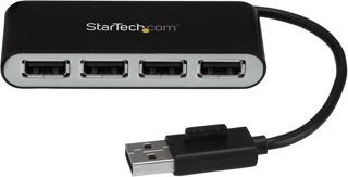StarTech Hub USB 2.0 4 Ports, Bus, Voyage, 480Mbps (ST4200MINI2)