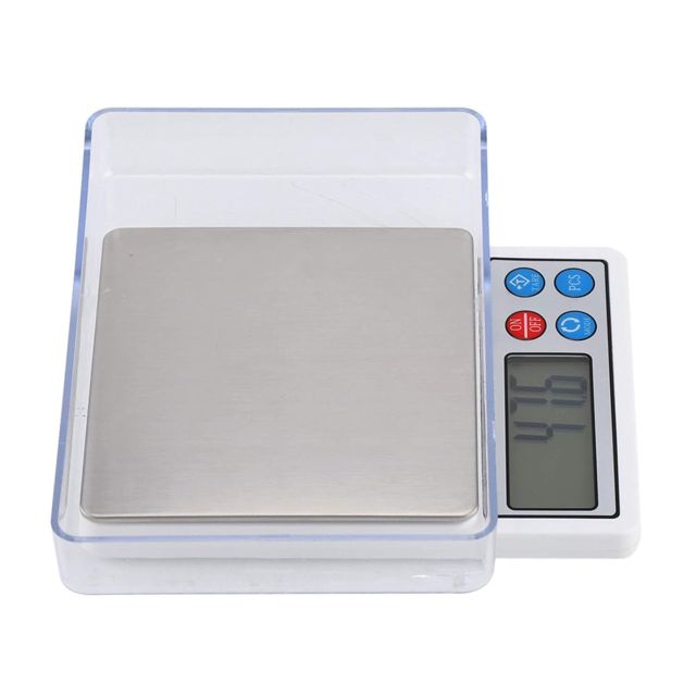 Balance Numérique Portable Akozon Balance de Poche de Précision 2KG * 0,1G - Idéale pour les Voyages, la Cuisine et le Pesage de Bijoux