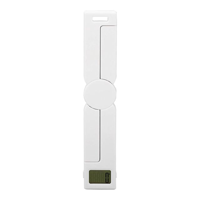 YWBL-WH Balance de Cuisine Numérique Pliante, Balance Alimentaire Portable en ABS avec écran LCD, capacité de 2 G à 5 000 G, Fonction de Poids Net, Compacte pour la Cuisson, la Préparation des Repas