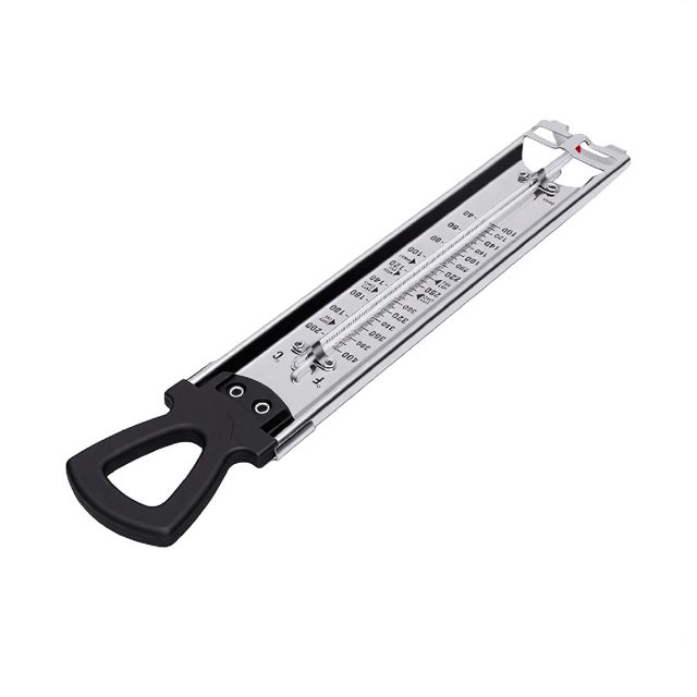 Thermomètre de cuisine multifonction pour aliments, design en acier inoxydable pour confiture, sirop et , 1 unité