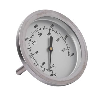 Bewinner Thermomètre de Four en Acier Inoxydable, Grand Cadran 67 Mm, Jauge de Température de Gril pour Barbecue, Cuisine et Viande, Précis 50-700 ℉, écrou fileté M10 Facile à Installer, Passe au