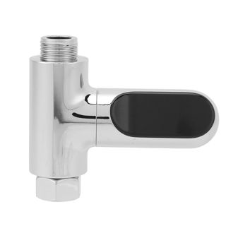 Fdit Thermomètre de Douche Numérique Led, Jauge de Température de L'eau de Baignoire de Haute Précision, Portable pour Tête D'arrosage de Cuisine Domestique