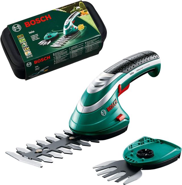 Bosch Cisaille Taille-Herbes sans Fil - Isio Set