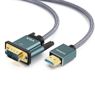 Câble HDMI vers VGA, Câble adaptateur HDMI vers VGA 1080p (1M)