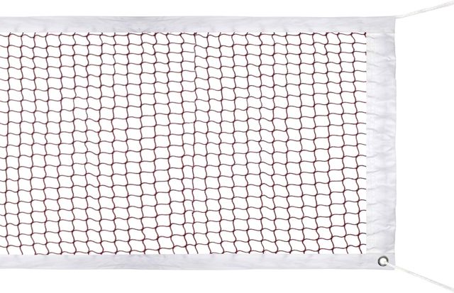Filet de Badminton en Nylon sans Armature, pour Intérieur/Extérieur, 610 x 76 cm, Rouge