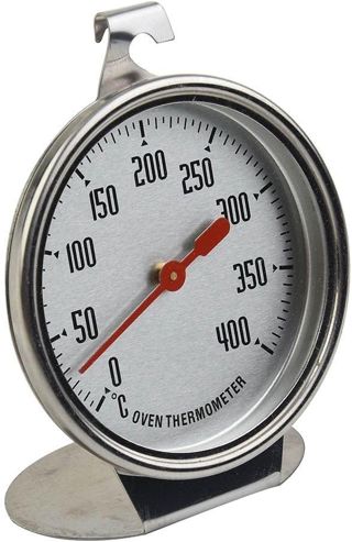 Thermomètre de four en acier inoxydable, jauge de cuisson 0-400 °C pour cuisson, rôtir et griller, outil de cuisine précis pour tous les appareils de four