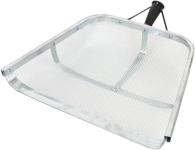 Pelle Tamis à Grains - Tamis de terreau Robuste avec poignée Ergonomique Facile à saisir, Pelle multifonctionnelle et Portable pour la Ferme et Le Jardin