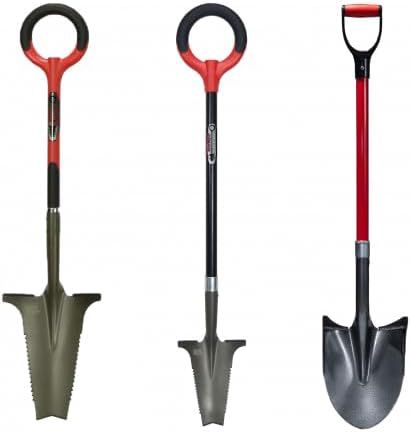 Rootslayer VENTEO - Pack robuste noir - Adulte - Jardin - Poignée solide