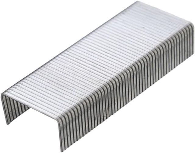 OSALADI Agrafes Métalliques Argentées Taille 12 pour Bureau, Tolérance Serrée, Perforation de Piles Épaisses, Pack de 10 Boîtes de 1000 Pièces, Accessoire Bureautique Indispensable