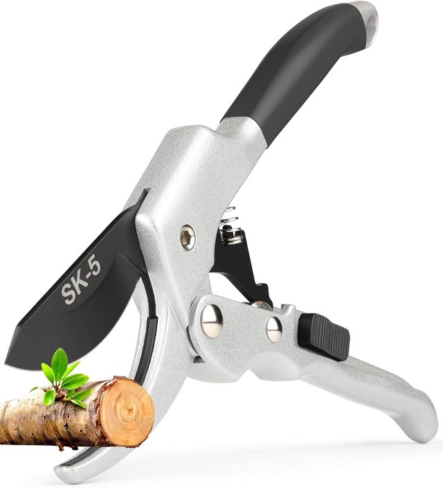 Secateur de Jardin, Secateur a Lame Franche, Diamètre de Coupe 20 mm