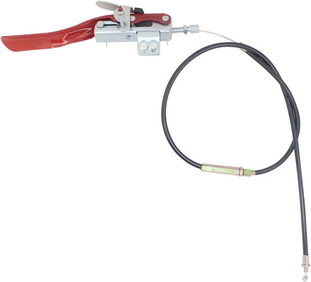 Autobloquant Manette d'embrayage motoculteur pour Micro cultivateur motobineuse désherbeur mécanique tracté poignées autobloquantes kit d Cable Embrayage