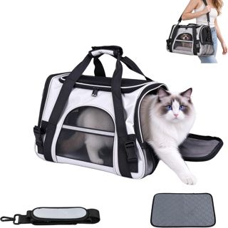 Caisse de transport pour chat jusqu'à 7,2 kg, sac de transport Kat