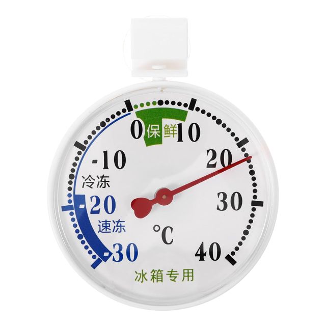 Thermomètre de Réfrigérateur à Cadran, Plastique