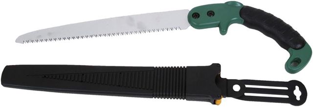 Cofan Scie d'élagage manuelle portable avec lame de 500 mm | Poignée ergonomique et antidérapante avec housse de protection | Utilisation professionnelle pour l'agriculture et le jardinage