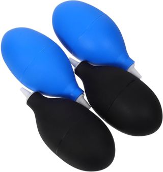PATKAW 4 Pièces Souffleur D'air en Silicone pour Appareil Photo Dslr et Ordinateurs Portables, Outil de Nettoyage Pratique Poussière Tenace, pour Photographes et Bureaux